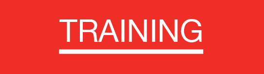 red training button